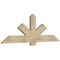 Ekena Millwork Kennewick Rough Sawn Timber Gable Bracket, Douglas Fir, 72"W x 24"H x 2"D x 6"F, 8/12 Pitch GBW072X24X0206KEN00RDF - alternate 3